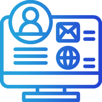 Gradient Call management Icon