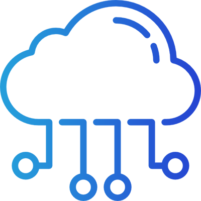 Gradient Cloud Computing Icon