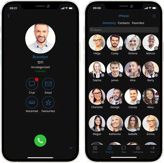 ipvoice-mobile-intergration